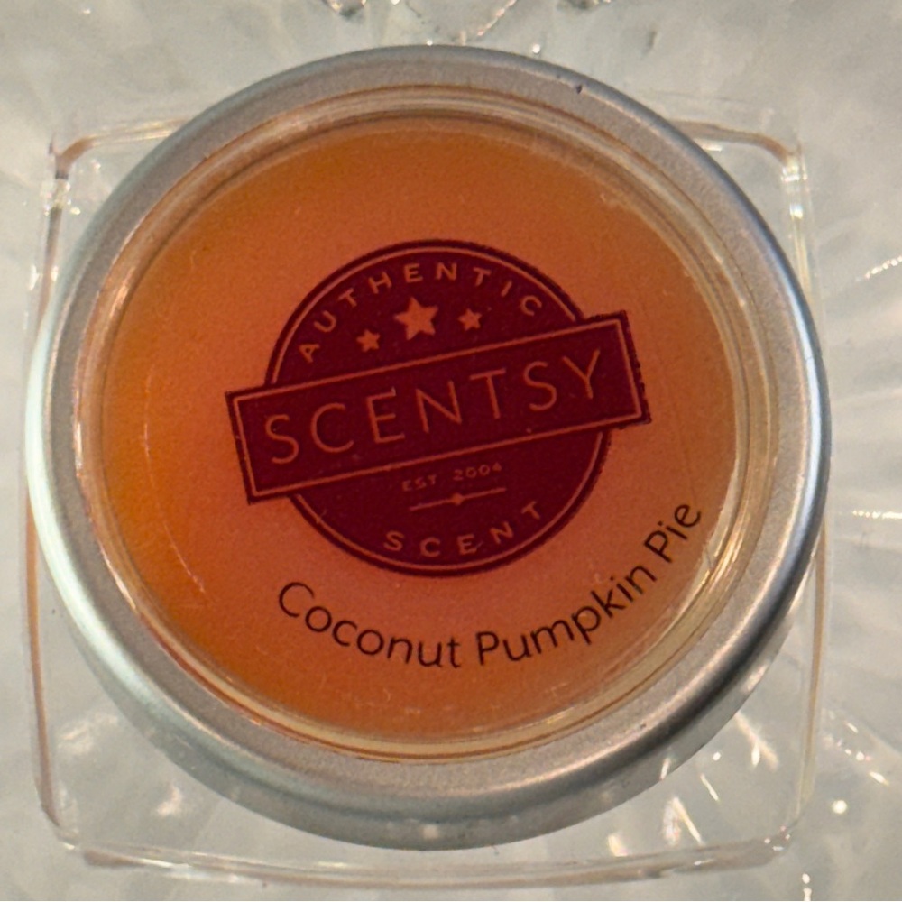 🆕 🎃 Scentsy “Coconut Pumpkin Pie” Authentic Fragrance Pod – Sweet Autumn Bliss